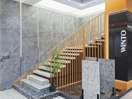 币游地砖专卖店楼梯图